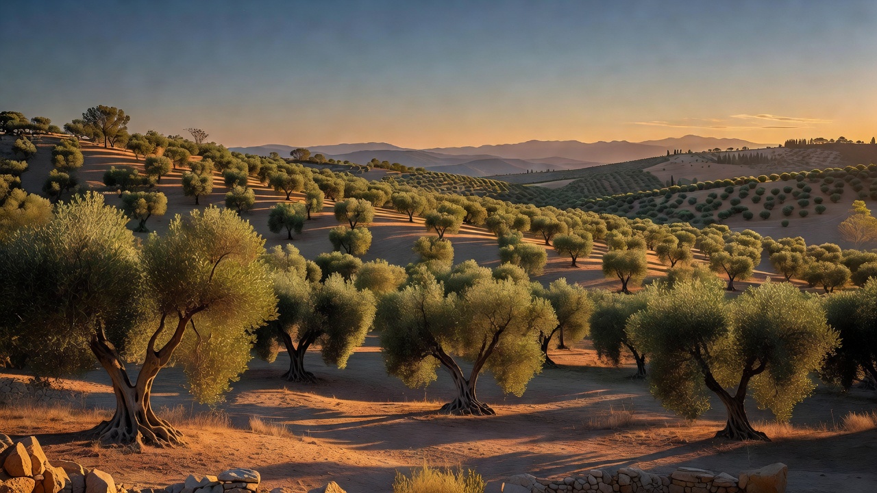 Campos de olivos