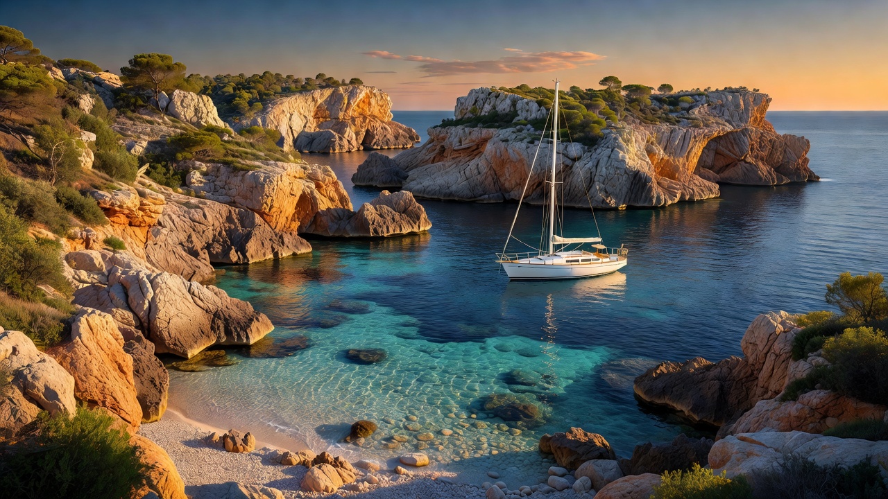Cala secreta en Mallorca